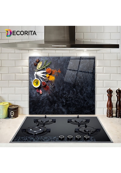 Decorita Baharat Çeşnisi | Ocak Arkası Koruyucu | 52cm x 60cm