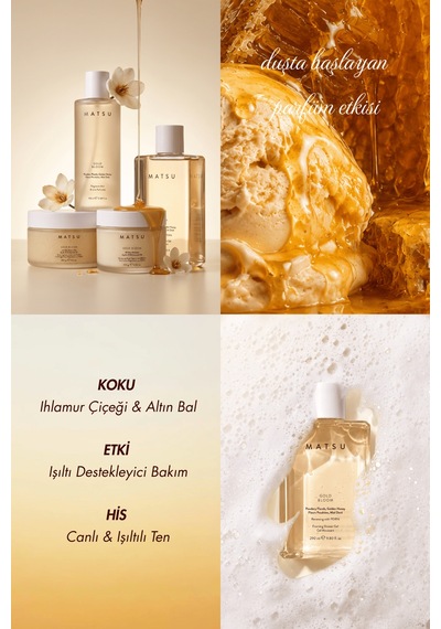 Gold Bloom Pdrn Ihlamur & Pudramsı Aromatik Duş Jeli 290 Ml Çiçeksi - Misk