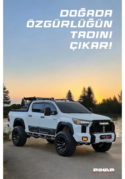 Ford Ranger Uyumlu Lazer Kesim Kutulu Ledli Yan Basamak