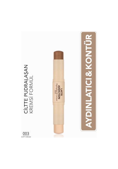 Flormar Latte Hafif Yapılı & Uzun Süre Kalıcı Kremsi Highlighter 003sftcream