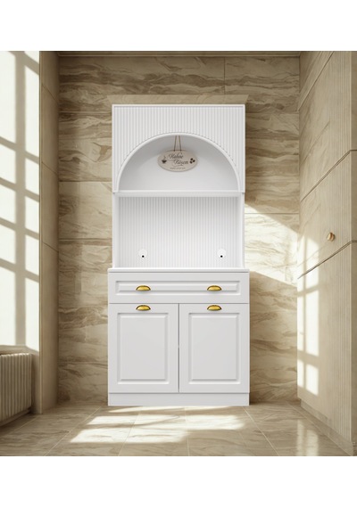 Lureo Nera Arch Gold Mini Kahve Köşesi Led Aydınlatmalı, Komple Mdf Premium Kahve Ünitesi Beyaz Lureo Nera Arch Gold Mini Kahve Köşesi Led Aydınlatmalı, Komple Mdf Premium Kahve Ünitesi Beyaz
