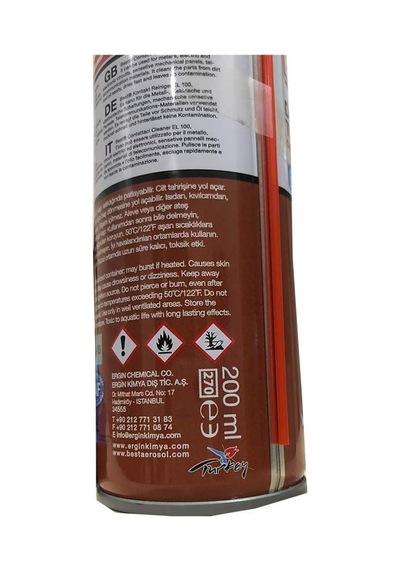 Devre Temizleyici - Yağsız, 200 Ml