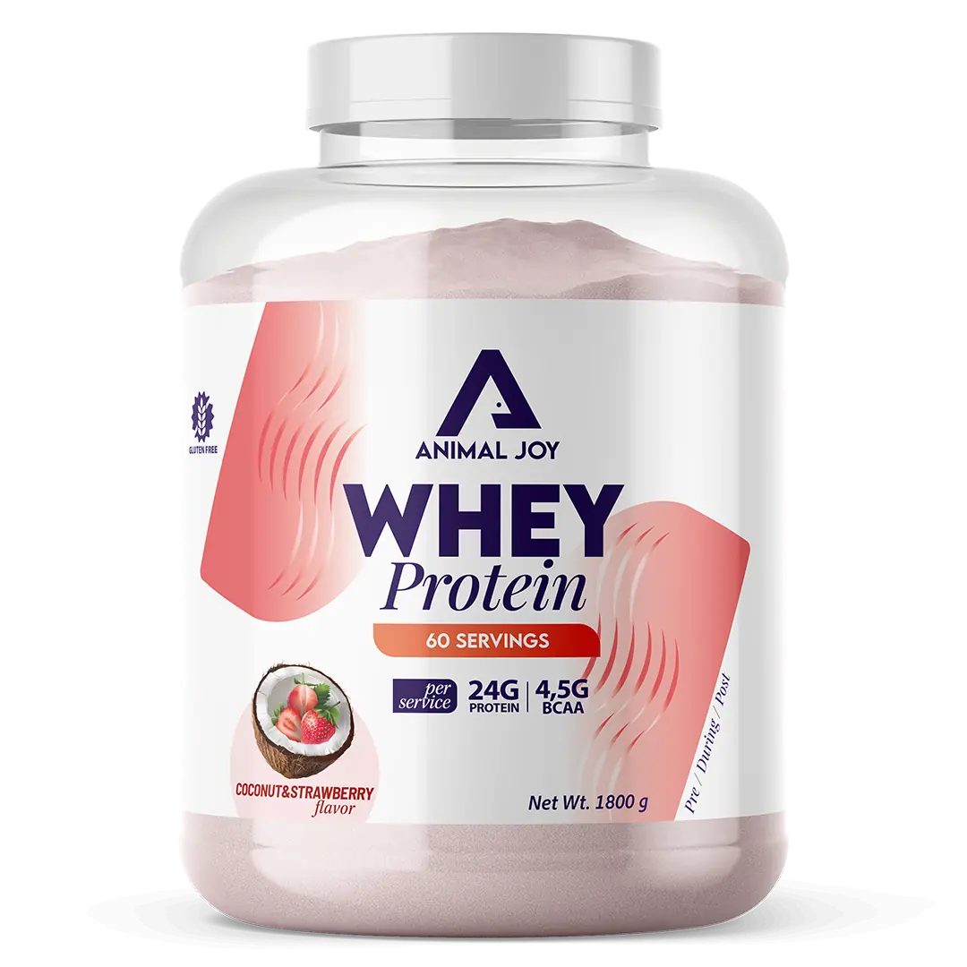 Whey Protein Tozu Hindistan Cevizi Ve Çilek Aromalı - 60 Servis -1800 g Gr