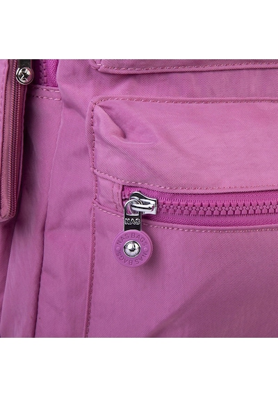 Nas Bag Unisex Zararlı Kimyasal İçermeyen Waterproof Sırt Çantası Gül Kurusu Gül Kurusu