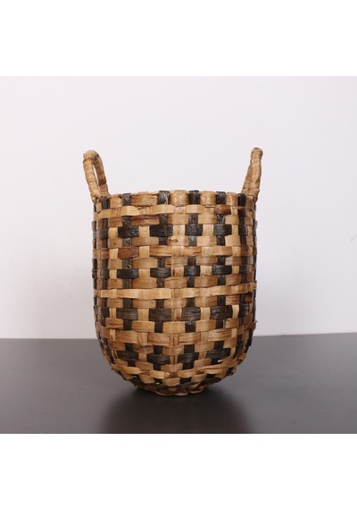 Yeni Finike Su Sümbülü Çamaşır Ve Saklama Sepeti 27x33x42 Cm Kagverengi