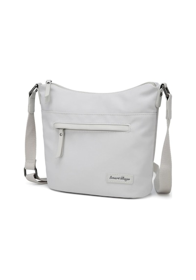 Smart Bags Twill Dimi Kumaş Postacı Kadın Çantası 3327 GRİ