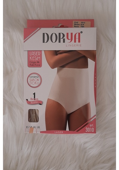 Dorya Lazer Kesim Külot Korse Ten