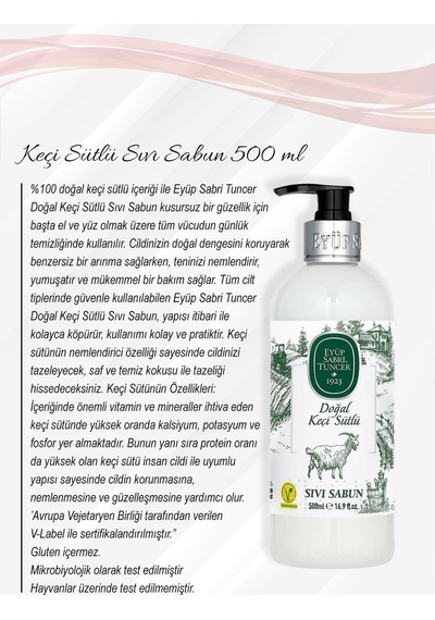 9 Al 7 Öde Keçi Sütlü Sıvı Sabun 500 Ml Ve Rosıe Hediyeli Fresh
