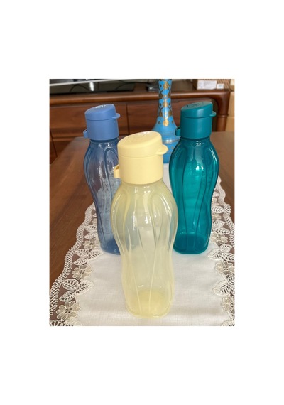 Eco Şişe 500 Ml 3 Adet Mavi