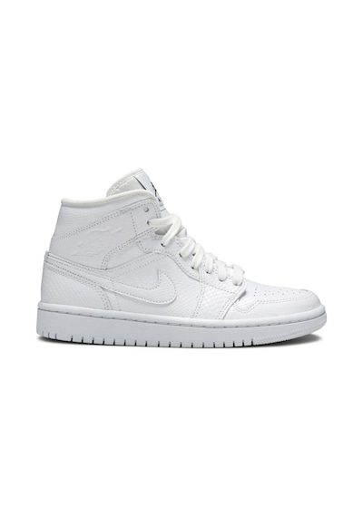 Nike Air Jordan 1 Mid Kadın Basketbol Ayakkabısı 38 Numara Beyaz