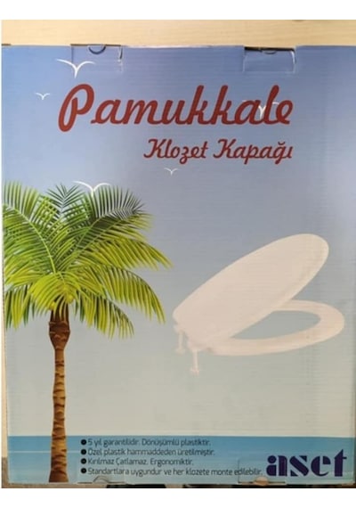 Aset Pamukkale Kırılmaz Klozet Kapağı