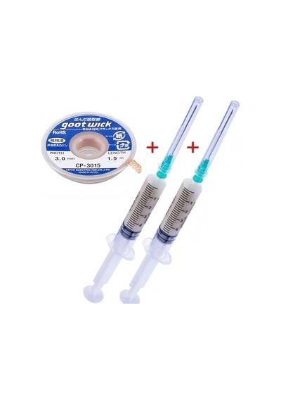 Flux Lehim Toplama Goot Wick Cp-3015 Lehim Sökme Teli 3 Mm 1,5 Metre ,,/