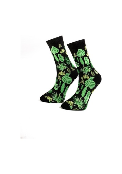 Ozzy Socks Yaprak Desenli Çorap (407226967) Çok Renkli