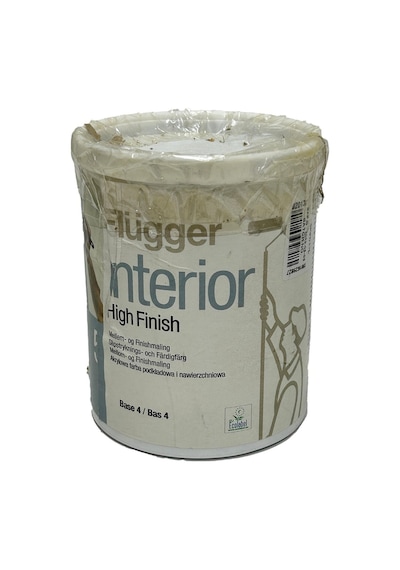 Flügger Interior High Finish 5 İç Mekan Akrilik Ahşap Boyası 0.75l 2023 Tarihli