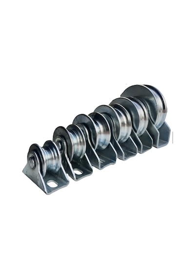 80 Mm Rayli Kapi Makarasi Demir Kapi Ray Makarasi Kepli Makara