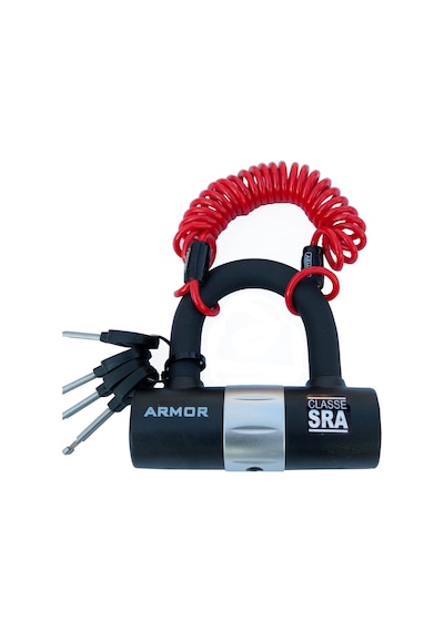 Armor 780Mv 10x10Cm Boy 12Mm Çapında Kelepçeli Çelik U-Bar