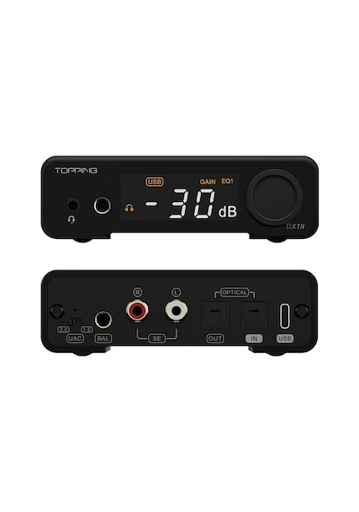 Dx1 Iı Gaming Dac & Headphone Amplifier Black