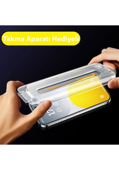 Baseus Schott Apple iPhone 15 Pro Max Uyumlu Full Koruma Eye-protection Tempe