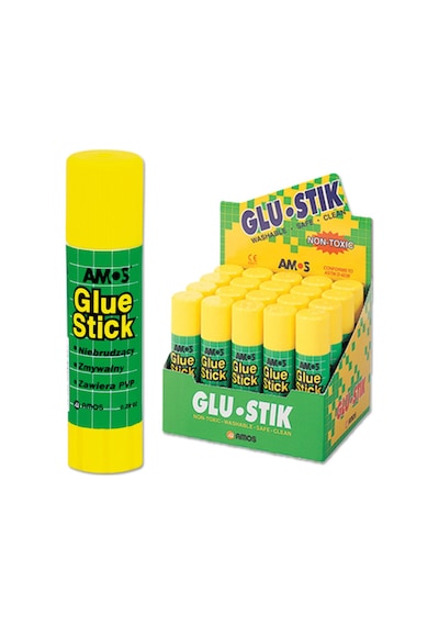 Amos Stick Yapıştırıcı Beyaz 22 Gr Gsw8