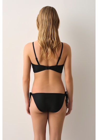 Suwen Fiona Bağcıklı Bikini Alt Sb26510012012 Siyah