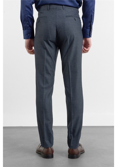 İmza Lacivert Yan Cep Slim Fit Esnek Classic Pantolon 1003255180