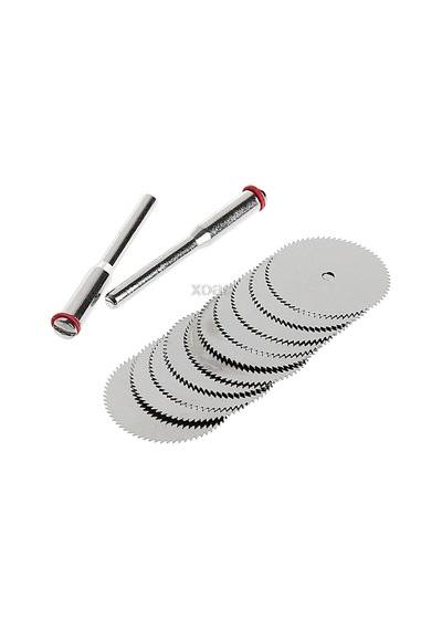 12 Parça 25 Mm Ahşap Cam Saç Kesme Diski Mini Dairesel