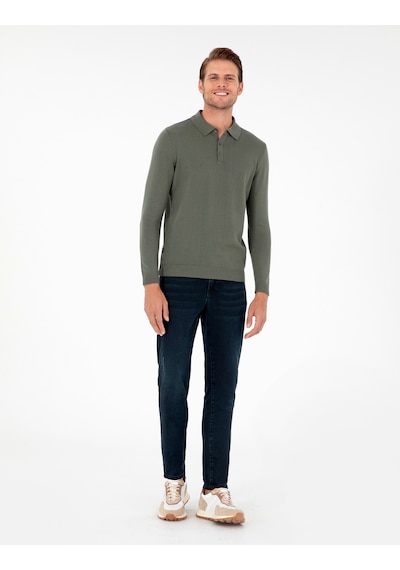 Pierre Cardin Erkek Gri Kazak /triko 50300506-vr210 Gri