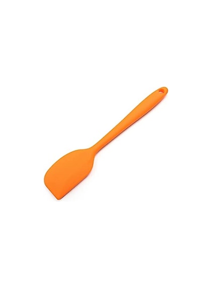 Pink Rose Bybirgül 27 Cm Büyük Boy Yanmaz Yapışmaz Silikon Spatula Seti 3 Parça Turuncu