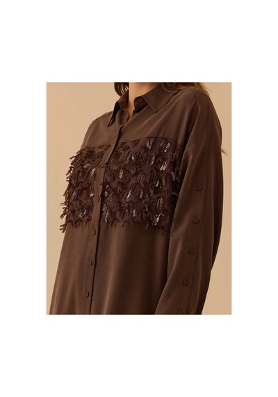 Seçil Pul Detaylı Uzun Tunik Ve Pile Detaylı Tam Geniş Boy Paça Pantolon Kahverengi - 932557076 Kahverengi Seçil Pul Detaylı Uzun Tunik Ve Pile Detaylı Tam Geniş Boy Paça Pantolon Kahverengi - 932557076 Kahverengi