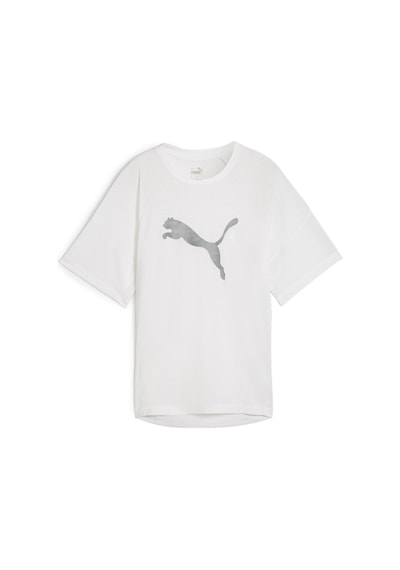 Puma Evostripe Puma Graphic Tee Kadın T-Shirt-Beyaz