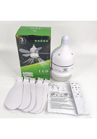 Tavan Tipi Vantilatör Led 5256