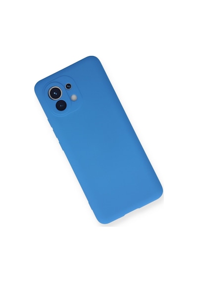 Xiaomi Mi 11 Uyumlu Kılıf Nano İçi Kadife Silikon - Mavi