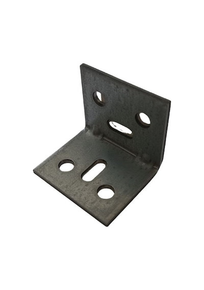 Cateksss Mobilya Dolap Köşe Bağlantı Sabitleme L Demir Gönye No:7 30x2x25x25 Mm - 45 Li Paket Altın