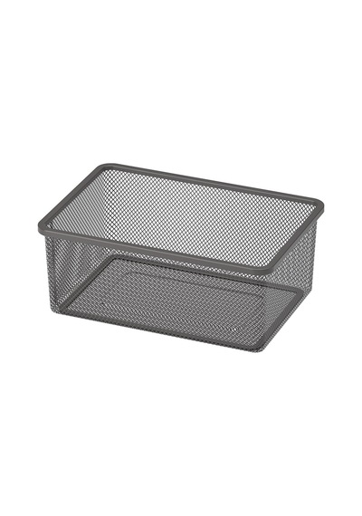 Ikea Koyu Gri Kullanışlı Saklama Kutusu 42x30x10 Cm Oyuncak Düzenleyici Çocuk Odası