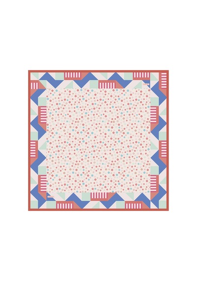 Arancia Somon 90x90 Pure Touch Eşarp Somon Somon