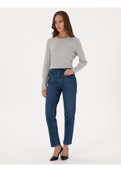 Pierre Cardin Kadın Açık Mavi Pantolon Jean 50318254-vr003 Açık Mavi
