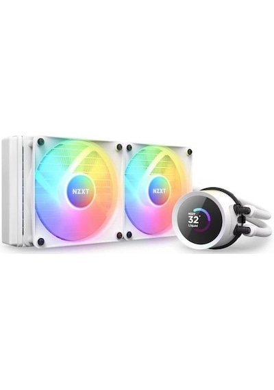 Nzxt Kraken 240 Rgb Rl-kr240-w1 240mm Beyaz İşlemci Sıvı Soğutucu
