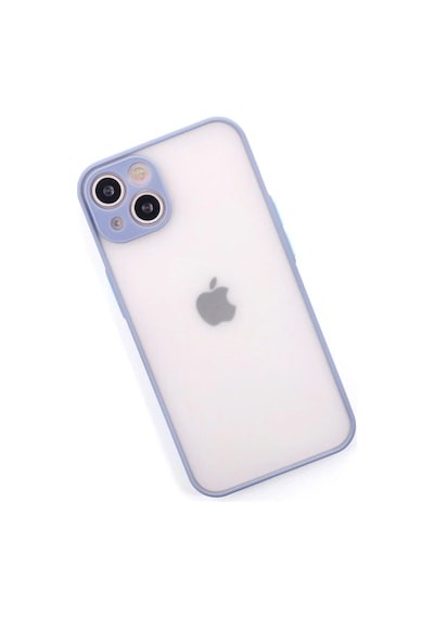 Newface - 347 - Apple iPhone Uyumlu 14 Kılıf Montreal Silikon Kapak - Ece-umay - - Gri