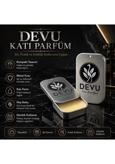 Devu İntense Katı Parfüm EDP 10 G