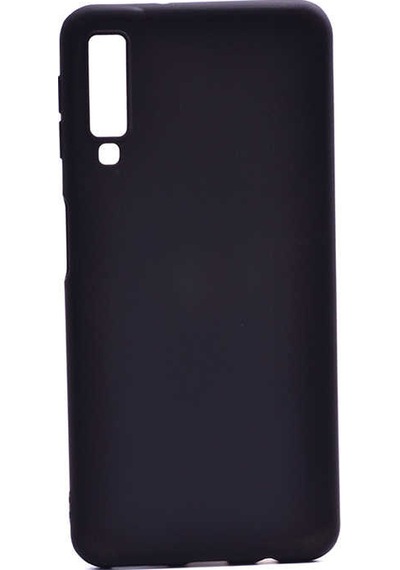 Samsung Uyumlu Galaxy A7 2018 Kılıf Zore Premier Silikon Kapak Siyah