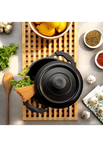 Schafer Black Master Derin Tencere-20 Cm Çok Renkli