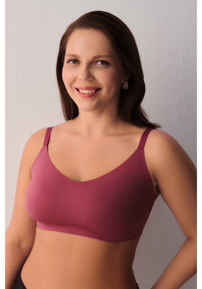 Suwen Softly Secret Invisible Lazer Kesim Balensiz Sütyen Sw4035142 Gül Rengi