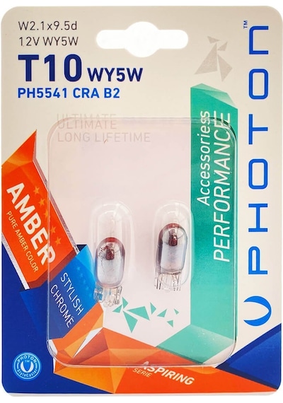 Photon Blister Minyatür Serisi Chrome T10 Ph5541 Cra B2 Turuncu