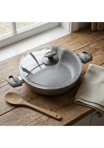 Argos 26 Cm Karnıyarık Tenceresi - İç-dış Gri Kırçıl Granit Efektli Yanmaz Yapışmaz Cam Kapaklı Sığ Tencere Çok Renkli Argos 26 Cm Karnıyarık Tenceresi - İç-dış Gri Kırçıl Granit Efektli Yanmaz Yapışmaz Cam Kapaklı Sığ Tencere Çok Renkli