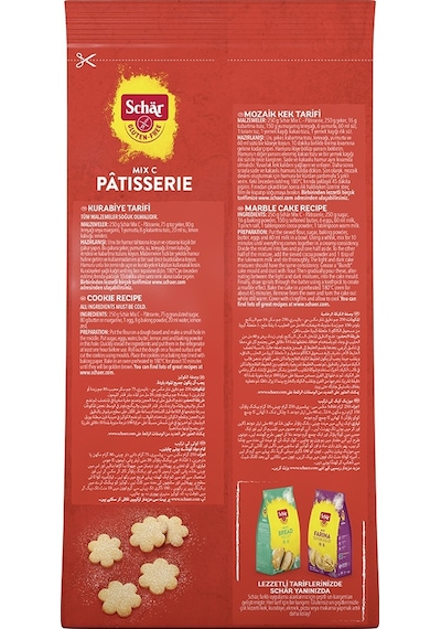 Schar Mix C Patisserie Glutensiz Un 5 x 1 KG