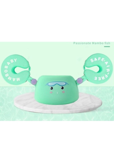 Mambobaby Bebek/çocuk Yüzme Yesil Kolluk Yelek/ Can Yeleği- Baby Arm Ring Green Çok Renkli