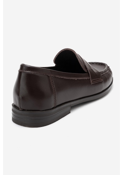 Luvishoes Luvi Shoes Valıa Kahverengi Cilt Hakiki Deri Kadın Loafer Ayakkabı Kahverengi