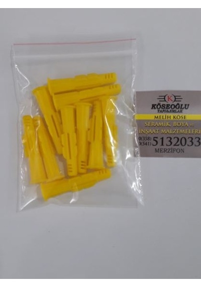 8Mm Roket Dübel 10 Adet