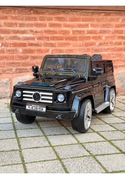 Mercedes Brabus Özel Plaka Hediyeli Akülü Araba 0-6 Yaş Siyah