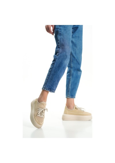 Mubiano H- 101-bj Triko Örme Kumaş Oval Burunlu Bağcık Detay Kadın Bej Yüksek Taban Babet & Loafer Ayakkabı Bej Mubiano H- 101-bj Triko Örme Kumaş Oval Burunlu Bağcık Detay Kadın Bej Yüksek Taban Babet & Loafer Ayakkabı Bej